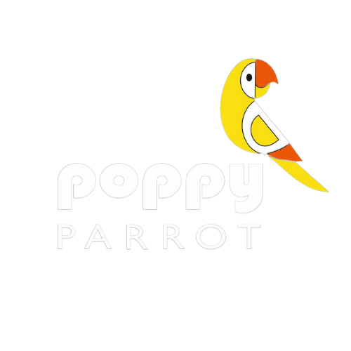 logo of Poppy Parrot best digital marketing agency in faridabad