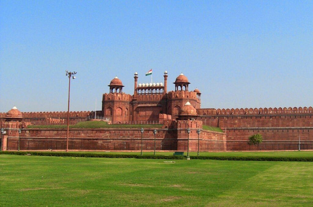 Red Fort Delhi Poppy Parrot